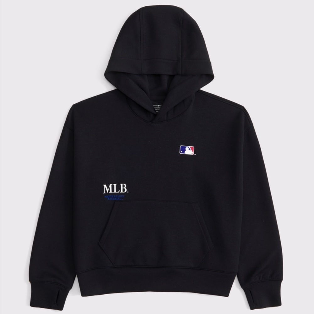 MLB Black Youth Hoodie Sweater- A&F kids